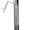 6.75" Silver Metallic Round Swimming Pool Thermometer with Cord